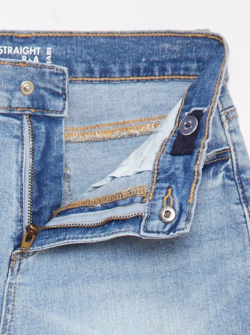 Pantaloni in jeans taglio dritto - Taglio più confortevole - Kiabi