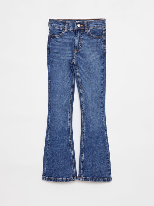 Pantaloni in jeans taglio flare - Taglio più confortevole - Kiabi