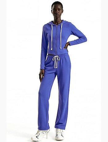 Pantaloni in jersey a gamba ampia da donna busem