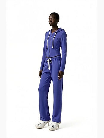 Pantaloni in jersey a gamba ampia da donna busem
