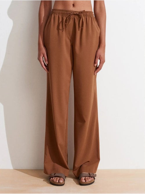 Pantaloni in jersey a gamba ampia da donna dilvin - Kiabi Pantaloni in jersey a gamba ampia da donna dilvin - Kiabi