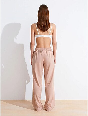Pantaloni in jersey a gamba ampia da donna dilvin