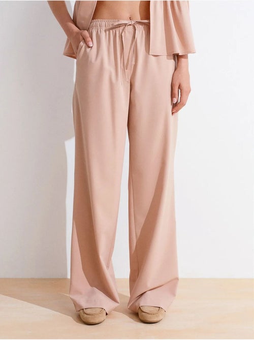 Pantaloni in jersey a gamba ampia da donna dilvin - Kiabi