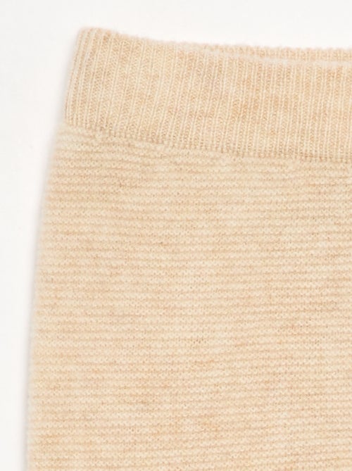Pantaloni in lana e cashmere - premium - Kiabi
