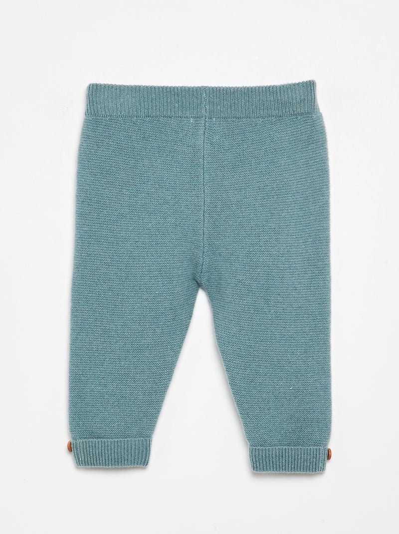Pantaloni in lana e cashmere - premium Blu - Kiabi