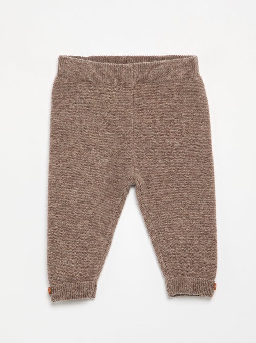 Pantaloni in lana e cashmere - premium - Kiabi