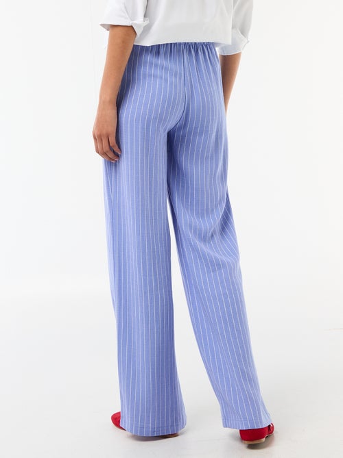 Pantaloni in lino con 2 tasche - Kiabi