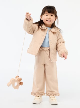 Pantaloni in lino misto