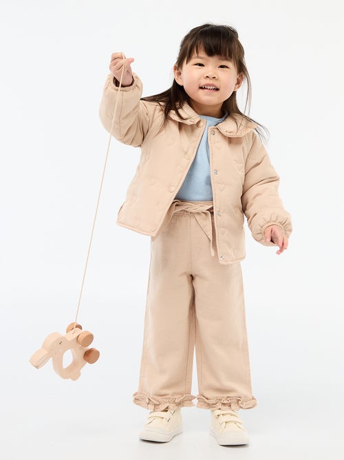 Pantaloni in lino misto - Kiabi