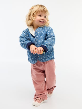 Pantaloni in lino misto