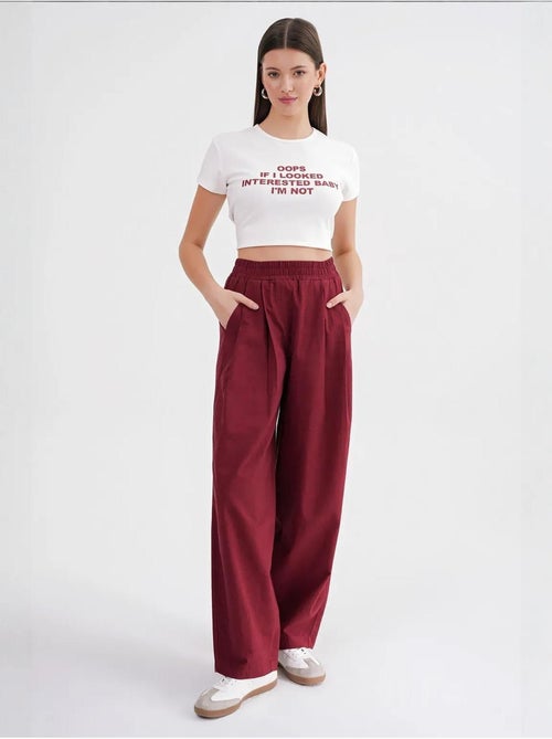 Pantaloni in lino straight fit mixray - Kiabi Pantaloni in lino straight fit mixray - Kiabi