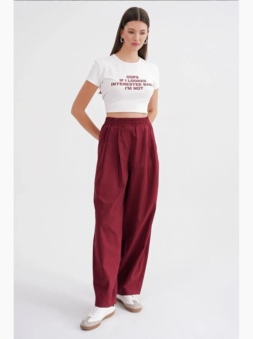 Pantaloni in lino straight fit mixray - Kiabi Pantaloni in lino straight fit mixray - Kiabi