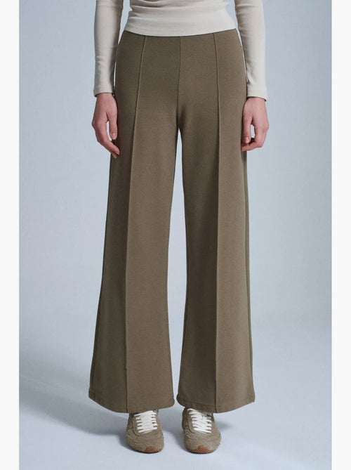 Pantaloni in maglia a gamba ampia da donna dilvin - Kiabi Pantaloni in maglia a gamba ampia da donna dilvin - Kiabi