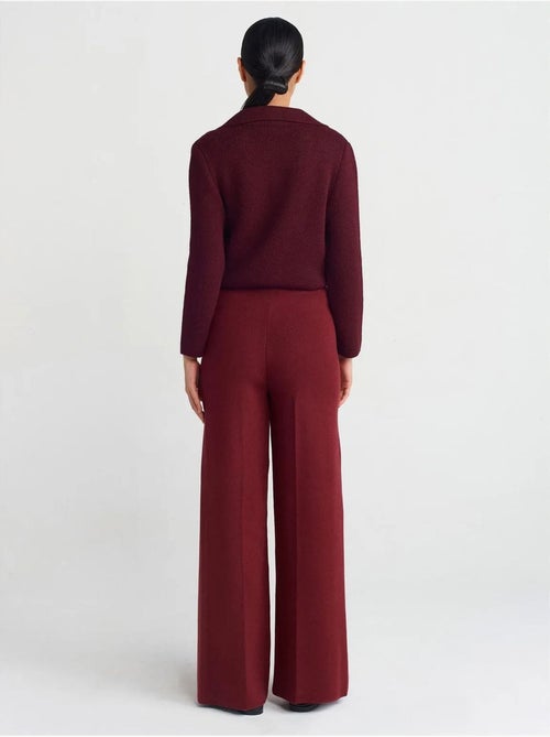 Pantaloni in maglia a gamba ampia da donna dilvin - Kiabi Pantaloni in maglia a gamba ampia da donna dilvin - Kiabi