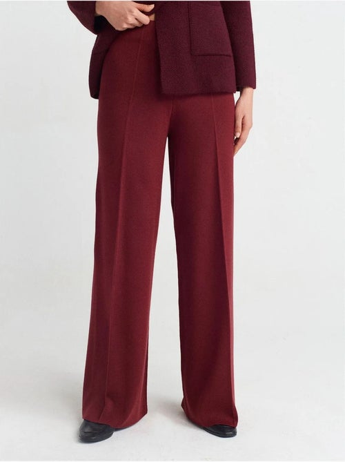 Pantaloni in maglia a gamba ampia da donna dilvin - Kiabi Pantaloni in maglia a gamba ampia da donna dilvin - Kiabi