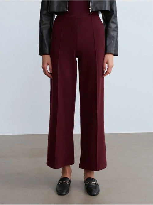 Pantaloni in maglia a gamba ampia da donna dilvin - Kiabi Pantaloni in maglia a gamba ampia da donna dilvin - Kiabi