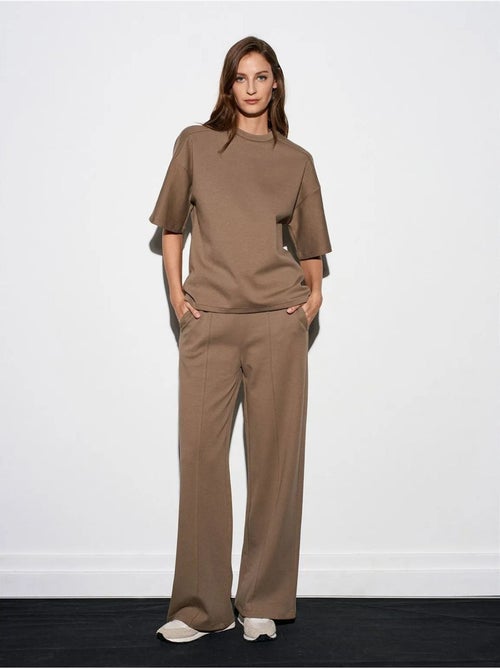 Pantaloni in maglia a gamba ampia dilvin - Kiabi Pantaloni in maglia a gamba ampia dilvin - Kiabi
