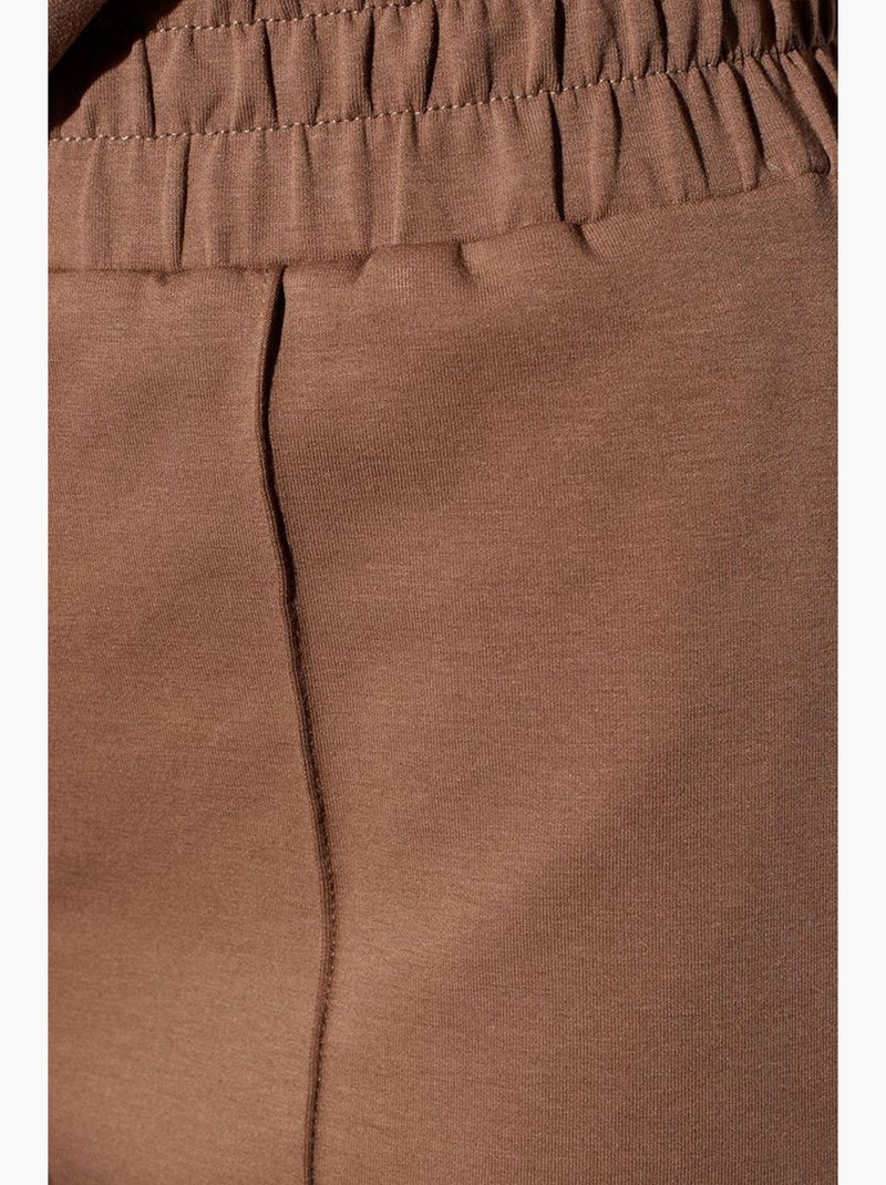 Pantaloni in maglia a gamba ampia dilvin Tortora - Kiabi