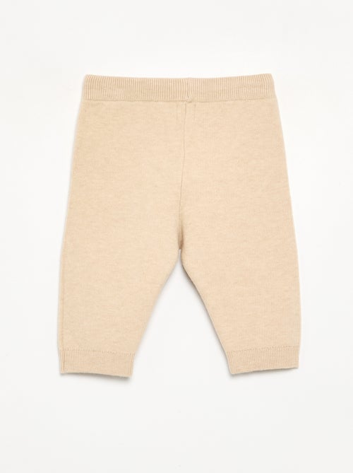 Pantaloni in maglia a tinta unita - Kiabi