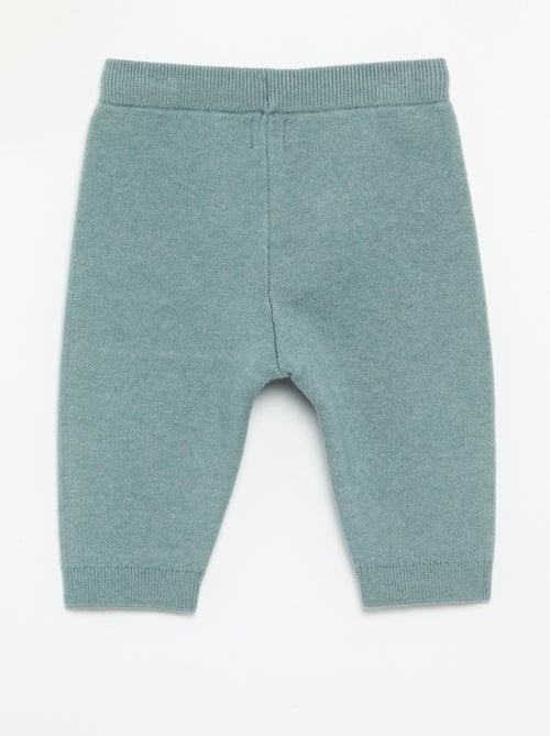 Pantaloni in maglia a tinta unita - Kiabi