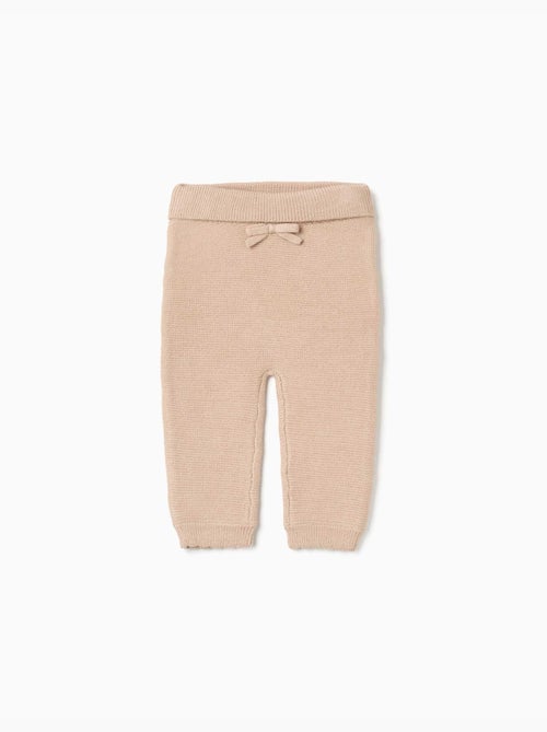 Pantaloni in maglia con fiocco decorativo - Kiabi Pantaloni in maglia con fiocco decorativo - Kiabi