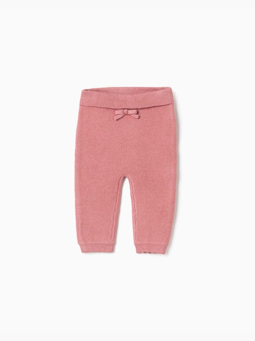 Pantaloni in maglia con fiocco decorativo - Kiabi Pantaloni in maglia con fiocco decorativo - Kiabi