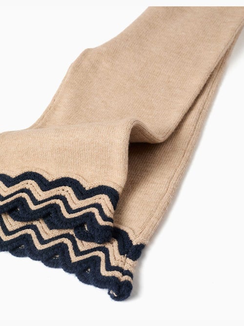 Pantaloni in maglia con orlo a righe - Kiabi