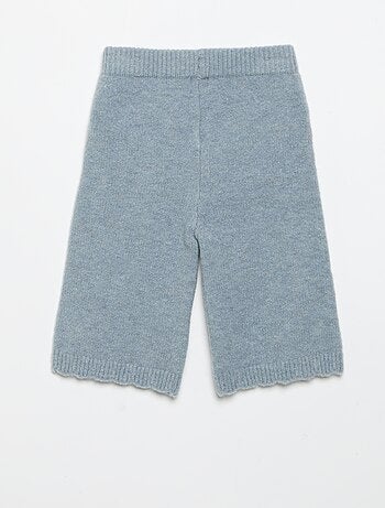 Pantaloni in maglia con ricami