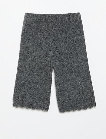 Pantaloni in maglia con ricami