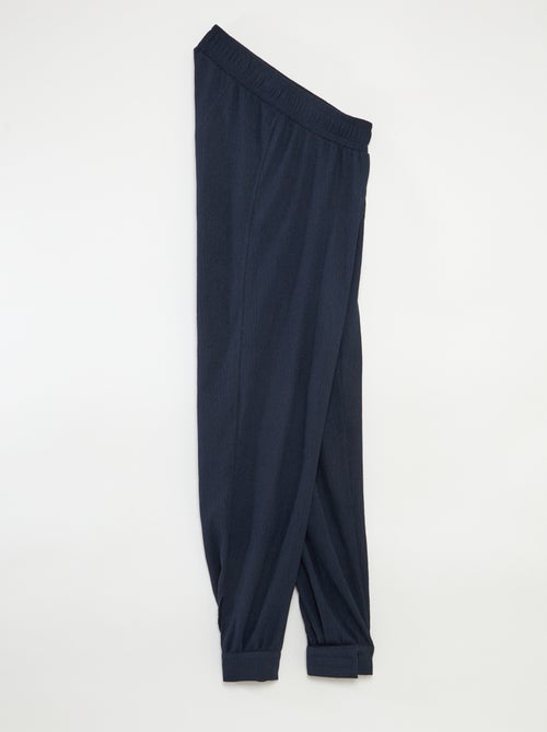 Pantaloni in maglia crêpe - collezione facile da indossare - Kiabi