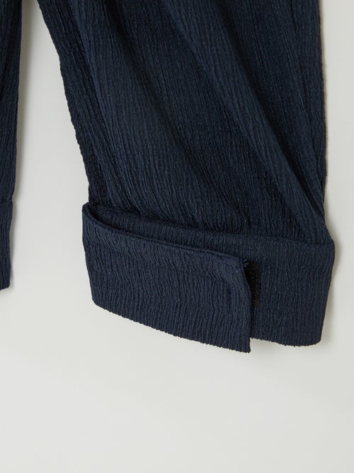 Pantaloni in maglia crêpe - collezione facile da indossare - Kiabi