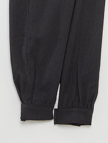 Pantaloni in maglia crêpe - collezione facile da indossare