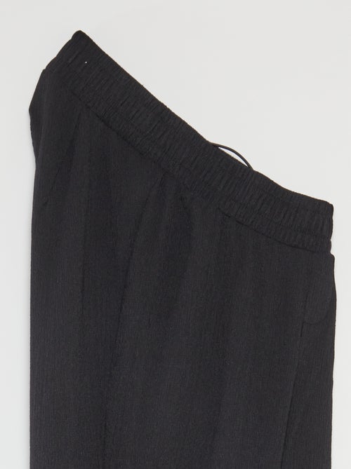 Pantaloni in maglia crêpe - collezione facile da indossare - Kiabi