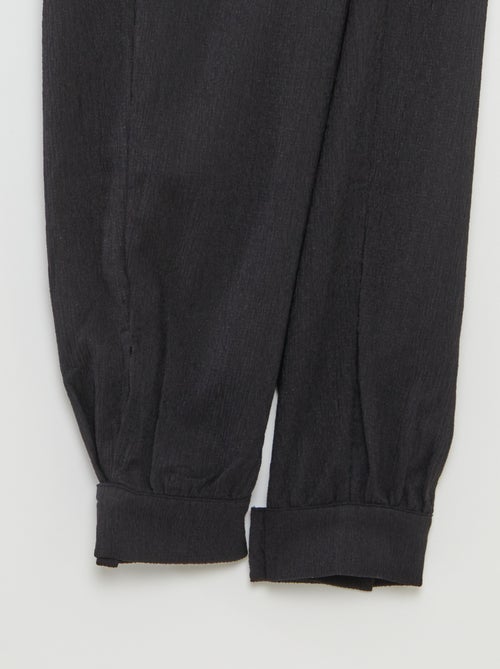 Pantaloni in maglia crêpe - collezione facile da indossare - Kiabi