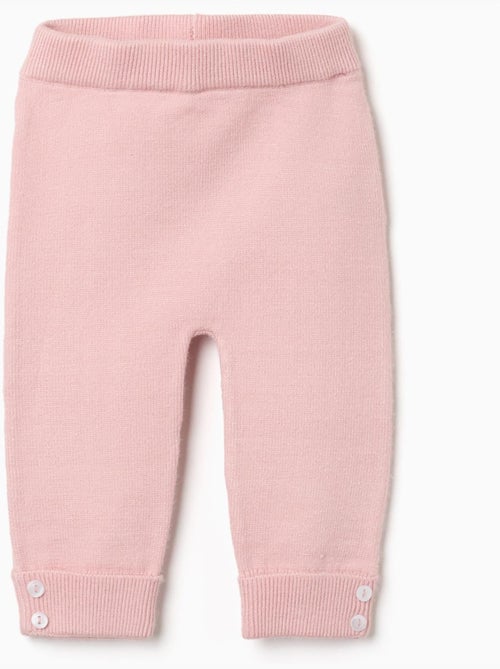 Pantaloni in maglia di cotone con vita elastica - Kiabi