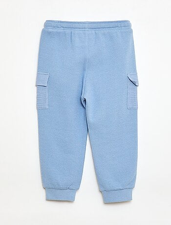 Pantaloni in maglia goffrata