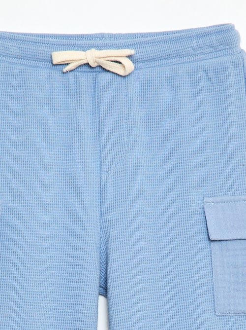 Pantaloni in maglia goffrata - Kiabi