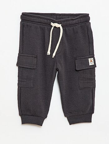 Pantaloni in maglia goffrata