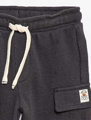 Pantaloni in maglia goffrata