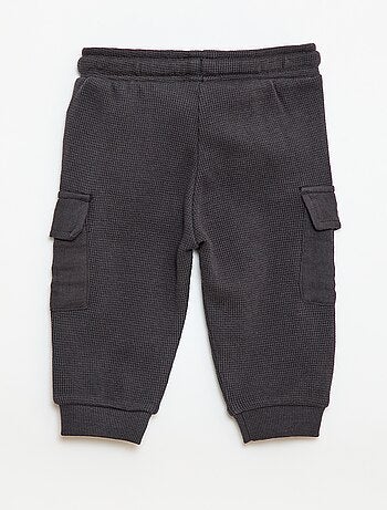 Pantaloni in maglia goffrata