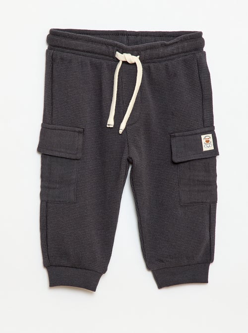 Pantaloni in maglia goffrata - Kiabi