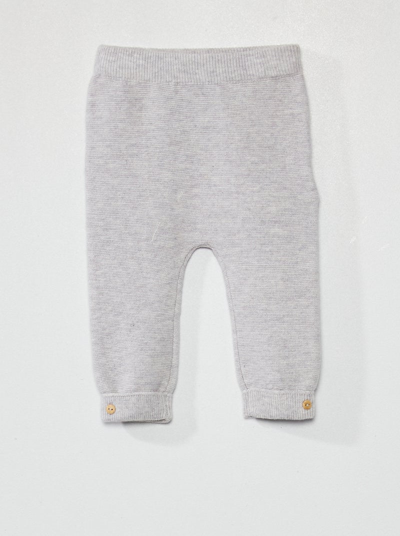 Pantaloni in maglia GRIGIO - Kiabi
