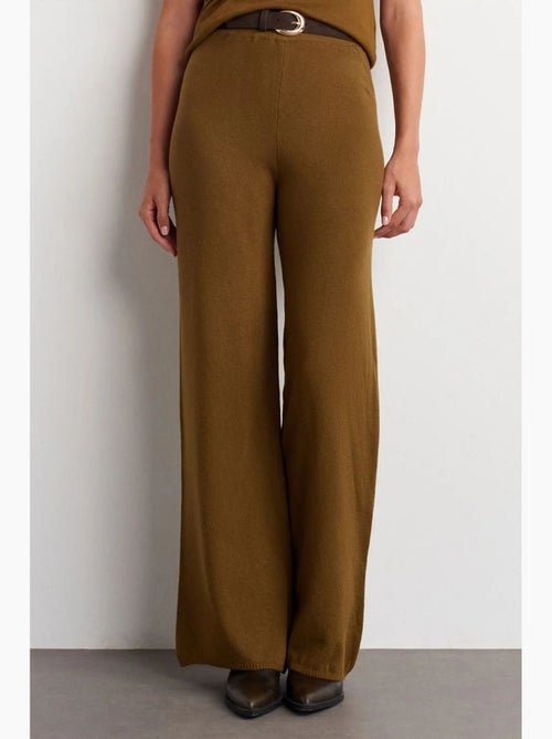 Pantaloni in maglia lurex a gamba ampia da donna dilvin - Kiabi Pantaloni in maglia lurex a gamba ampia da donna dilvin - Kiabi