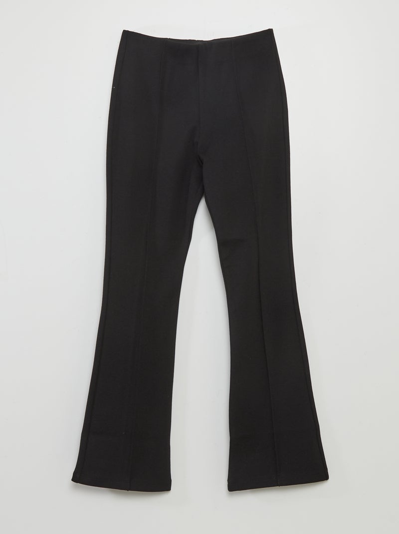 Pantaloni in maglia nero - Kiabi