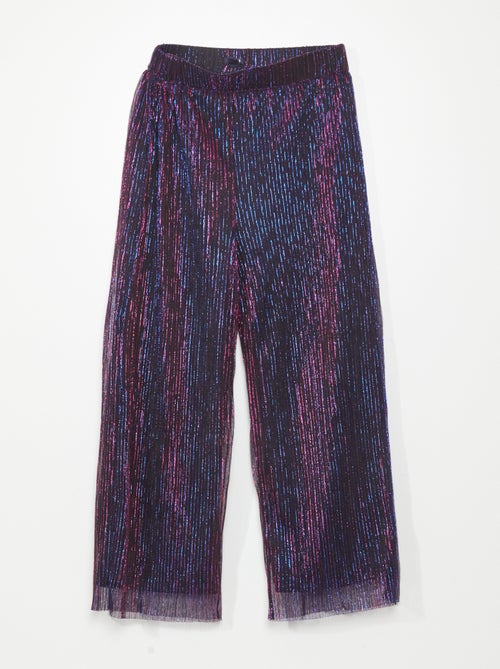 Pantaloni in maglia plissettata - Kiabi