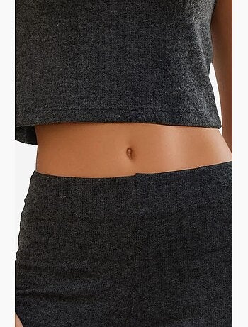 Pantaloni in maglia testurizzata morbida con vita elasticizzata hiccup