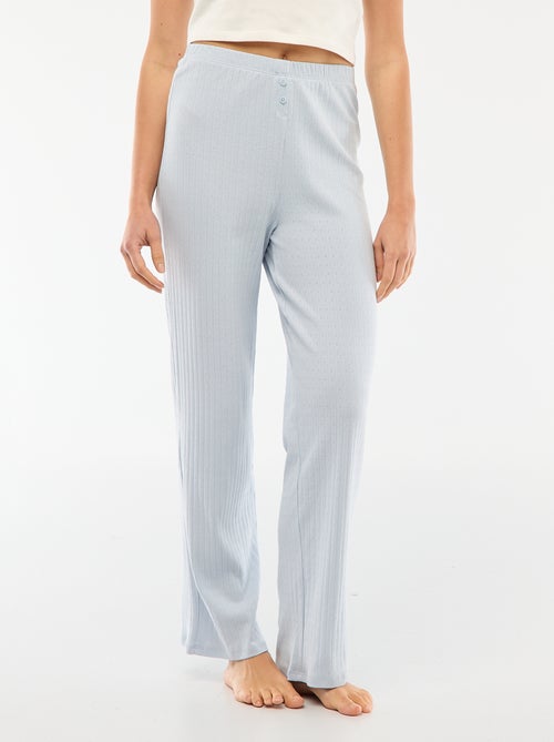 Pantaloni in maglia traforata - Kiabi