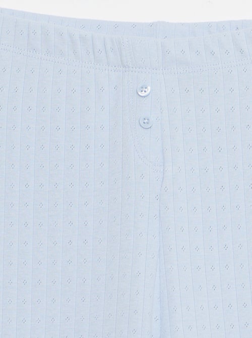 Pantaloni in maglia traforata - Kiabi