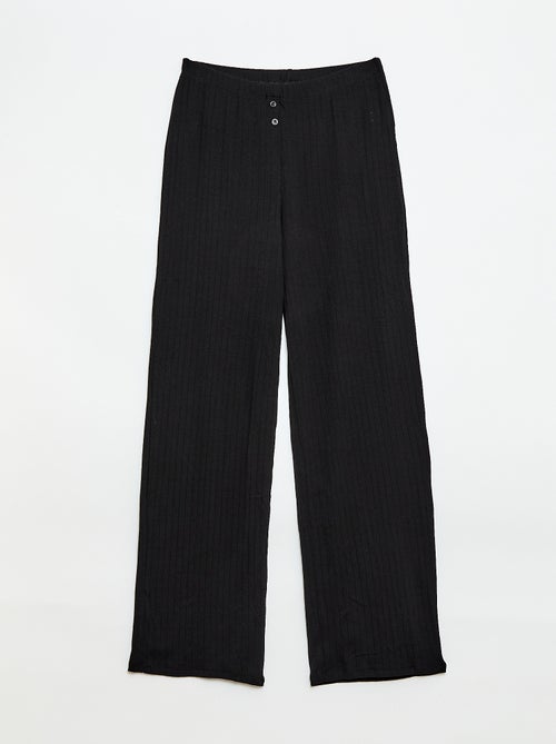 Pantaloni in maglia traforata - Kiabi