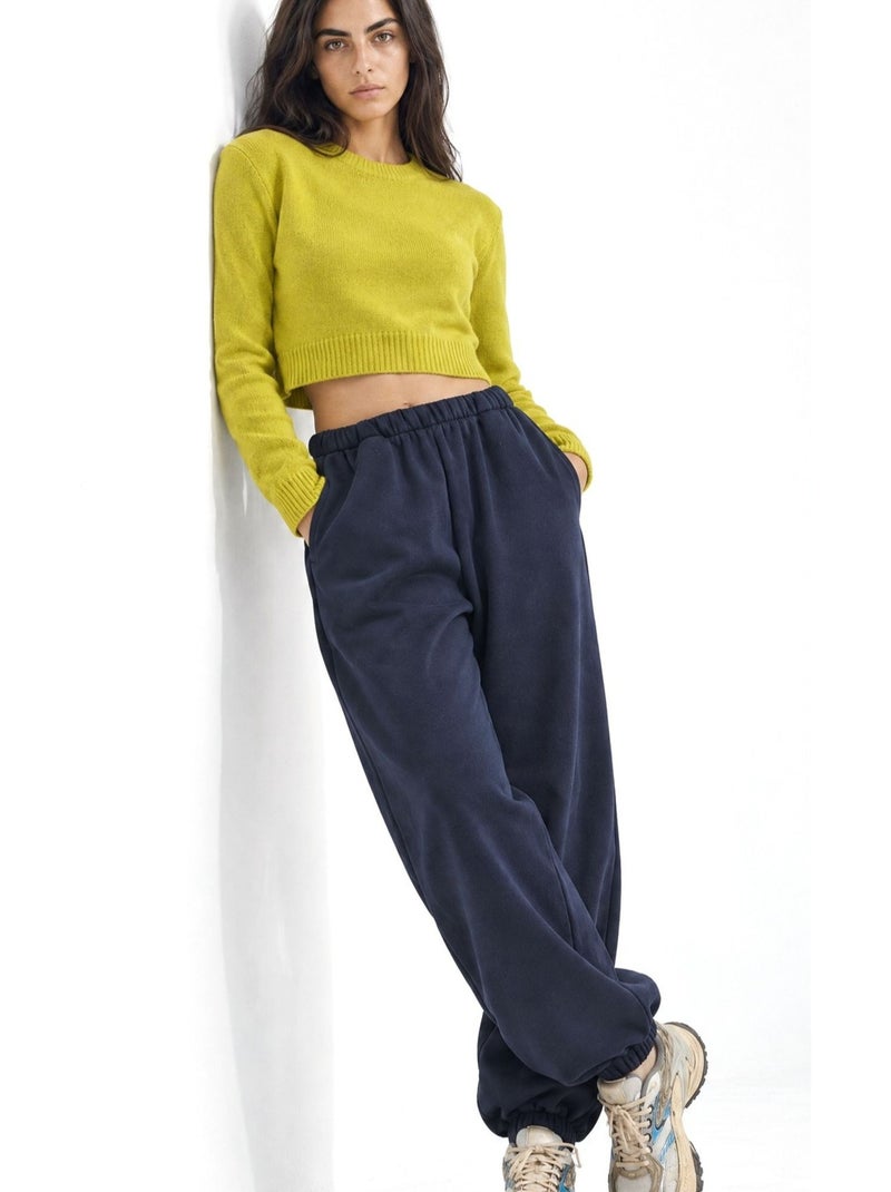 Pantaloni in misto cotone busem Blu cobalto - Kiabi